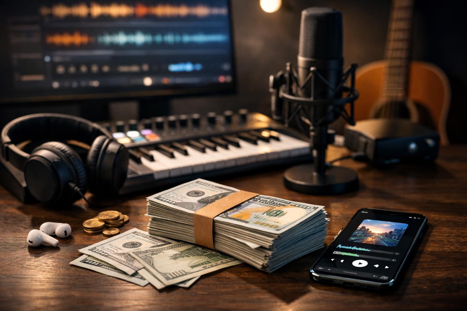 Как я заработал $1,000 на музыке, созданной в Suno AI, всего за 7 дней 🎵💸